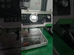 ANBOLIFE 2-in-1 Espresso Kaffeemaschine mit eingebautem Mahlwerk 2800W