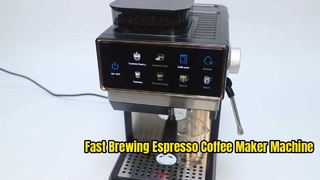 Kommerzielle Espressomaschine mit Milchaufschäumer | 20 Bar Einfache Bedienung OEM