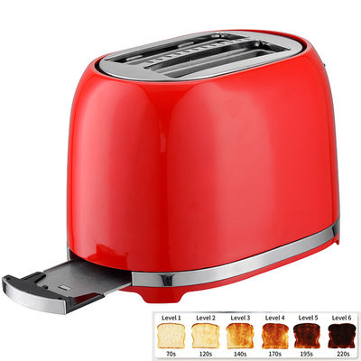 Anbolife XXL 4 Scheiben Toaster elektrisches Logo tragbares Toaster kommerzielles Brot Edelstahl Toaster mit 7 Schattierung