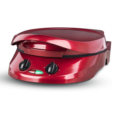 Ningbo Fabrik 12 Zoll Nichtklebende Calzone Maker Pizza Ofen in Rot Haus Verwenden Sie Fast FunElektrische Multi Pizza Maker