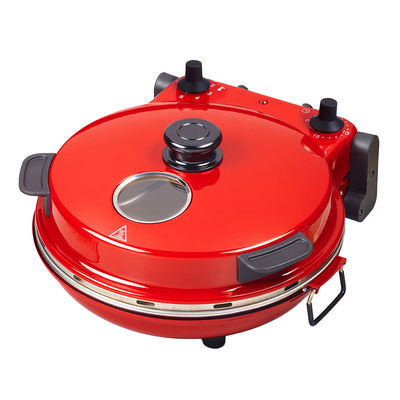 Warmverkauf rund Multifunktions-Fahrzeug zum Heimgebrauch Pizza-Pfanne und Outdoor-Portable elektrische Pizza-Macher