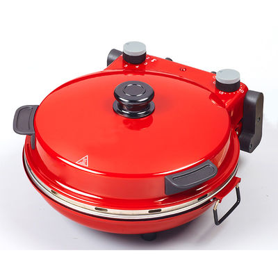 Anbolife elektrische Pizza-Maschine 1400w Multifunktions-Mini-Pizza-Maschine und tragbare elektrische Pizza-Maschine