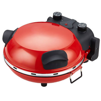 Elektrische Pizza-Maschine mit speziellem Stein für das Backen von Pizza 1200 W Pizza-Ofen