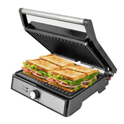 Abnehmbare Platte BBQ Panini Press Grill Grill Rauchfreier Innengrill LED-Touchscreen Digitale Kontaktgrill