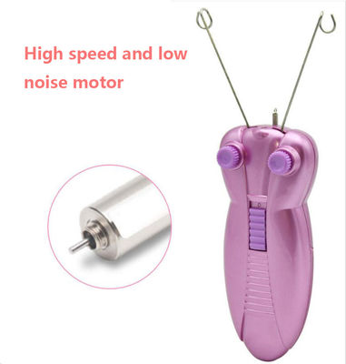 Lady Men Bee Elektrischer Gesichts-Epilator Baumwollnadel Lose Power mit Indikator Leicht schmerzloser Haarentferner