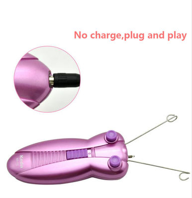 Lady Men Bee Elektrischer Gesichts-Epilator Baumwollnadel Lose Power mit Indikator Leicht schmerzloser Haarentferner