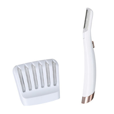 USB Damen Körperpflege Produkte LED Licht Lady Rasierer Elektrische Augenbrauen Trimmer