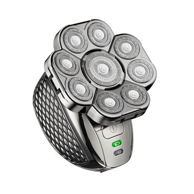 6 in 1 wasserdichtes Rasiermesser Multifunktionales Pflege-Set Kabelloses elektrisches Rasiermesser