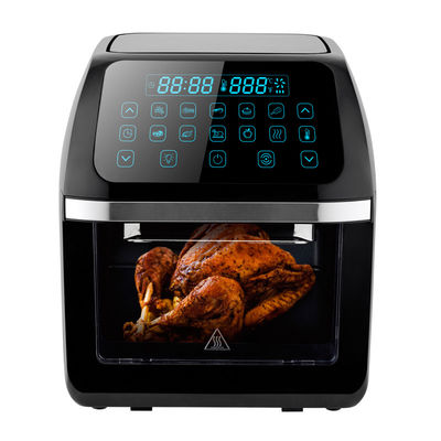12L elektrischer digitaler Luftbrenner Ofen mit 8 Kochvorgaben Rotisserie Dehydrator Ölloser Kocher Multifunktions Toaster