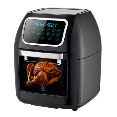 1800W 12L Digitaler Luftbrenner Ofen Ölloser Kocher Mehrfunktionsroaster mit 12 Kochrezepten