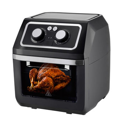 1800W 12L Digitaler Luftbrenner Ofen Ölloser Kocher Mehrfunktionsroaster mit 12 Kochrezepten