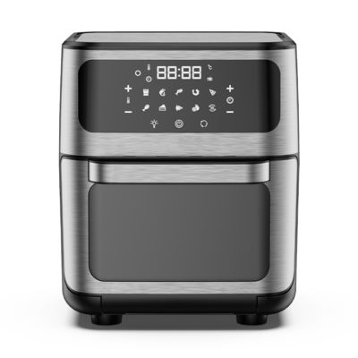 8l 12L 12 Liter kleiner Toaster Ofen Luftbrenner Edelstahl Liner