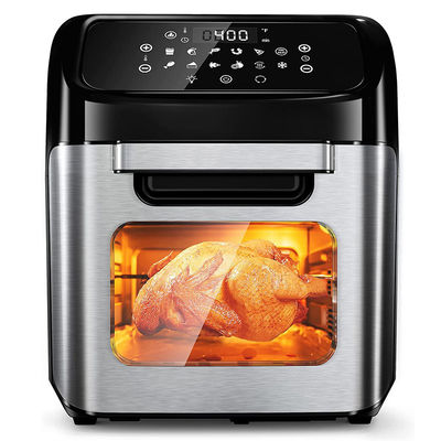 8l 12L 12 Liter kleiner Toaster Ofen Luftbrenner Edelstahl Liner