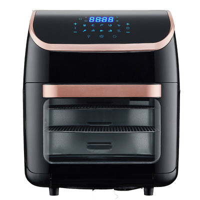8l 12L 12 Liter kleiner Toaster Ofen Luftbrenner Edelstahl Liner