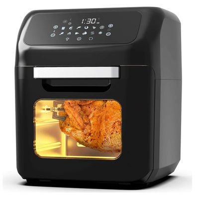 Digitale Luftbrenner Ofen 12L mit 12 One Touch-Programmen Rotisserie Toaster Dehydrator Smart Küchengeräte Freidora Sin Aceite