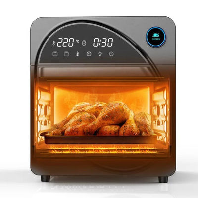 7L 12L 24L Edelstahl Digitaler Luftbrenner Dampffunktion Luftroaster Ofen ohne Öl