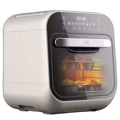 Ölfreier 8L 1800W Digitaler Edelstahl für Heimgebrauch Touchscreen Luftbrenner Dampf Smart