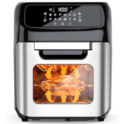 12 Liter Luftbrenner Öfen OEM ODM Großkapazität Kartoffelchips Dampf Edelstahl Digital Elektrisch