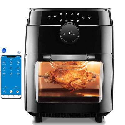 Multifunktionale Luftbrenner aus Edelstahl 12L Nichtölkonvektion Rotisserie Dehydrator Backen 1800W
