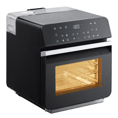18L Dual Air Frye mit Dampf- und Trocknungsfunktion 2450W Toaster Dehydrator Ölfrei