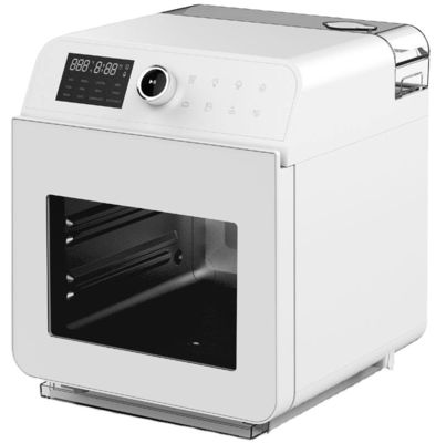 18L Dual Air Frye mit Dampf- und Trocknungsfunktion 2450W Toaster Dehydrator Ölfrei