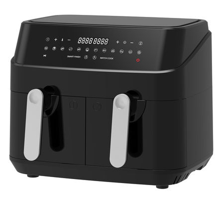 Doppelkorbölfreier Smart Dual Air Fryer 9L Digital 2400W