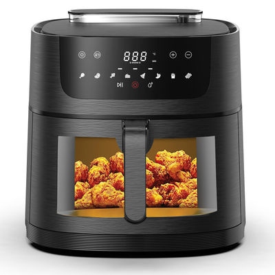 6.5 Liter Digitaler Luftbrenner ohne Öl Mehrfunktionselektrischer Luftkocher Fritter Smart