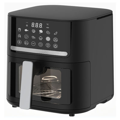 Smart Deep kompaktes digitales Luftfrittier 6.5L 7L Visuelles Fenster Neue Freidora De Aire Elektrisch mit WLAN