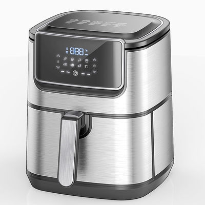 6L 7L 8L Luft-Elektro-Fryer Heißluft-Fryer aus Edelstahl