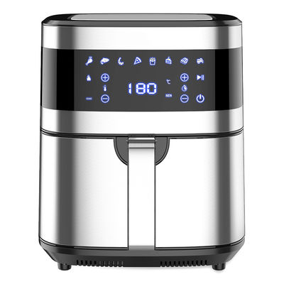 6L 7L 8L Luft-Elektro-Fryer Heißluft-Fryer aus Edelstahl