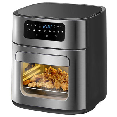 Dampf-Digital-Luftbrenner mit Digital-Bildschirm Edelstahl Rotisserie Hühnergrill-Maschine