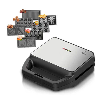 Multifunktions 9 7 8 6 5 4 3 In 1 Trennbarer Elektrischer Mini-Waffelfabrikant Frühstücksbrot