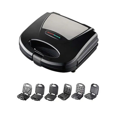 Multifunktions 9 7 8 6 5 4 3 In 1 Trennbarer Elektrischer Mini-Waffelfabrikant Frühstücksbrot