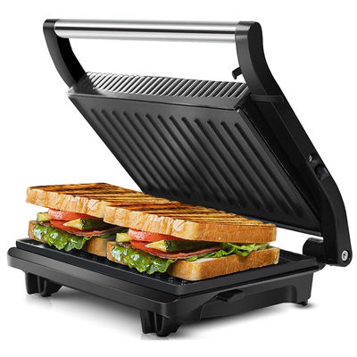 2 in 1 elektrische Pressengrill mit rostfreier Stahlplatte