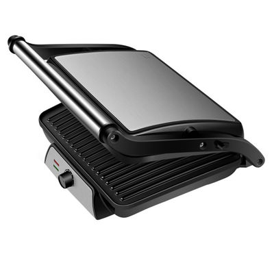 Abnehmbare 4 Scheiben Indoor Grill Panini Press mit Knopfsteuerung