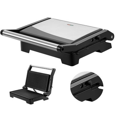 Knopf Kontakt Elektrische Presse Grill 2 Scheiben Mini Auto Panini mit Ultra Nonstick Oberfläche
