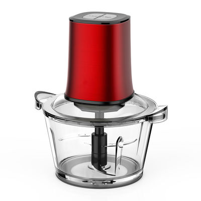 400 W Blender Chopper Profi 2L Edelstahl Glas Elektrische Fleischmühle