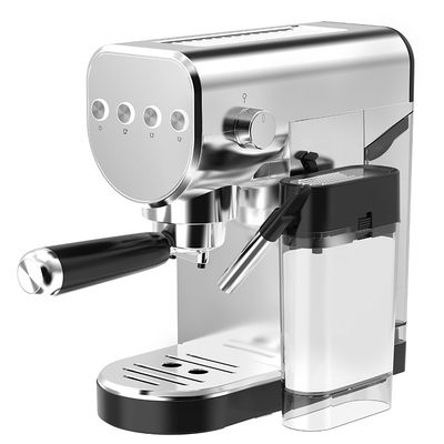 Halbautomatische Espresso-Kaffeemaschine mit manuellem Milchschäumen für Latte Cappuccino
