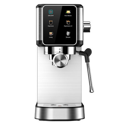 Automatische digitale Heimthermoblock Heizung Expresso Kaffeemaschine Dampfdampfmaschine Smart Portable italienische Espresso Kaffeemaschine