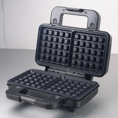 2-Scheiben-Tiefe-Füll-Waffe-Sandwich-Hersteller Trennbares Grill Grill Nichtklebende Beschichtung für die Küche Kochen Elektrische Grills Grills