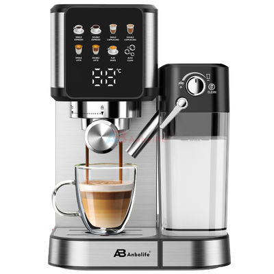 Anbo Touchscreen Steuerung Automatische Cappuccino-Maschine 20 Bar