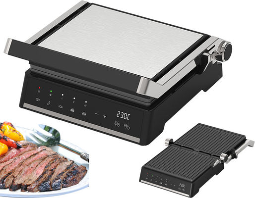 2000W Digital Display Elektrische Kochplatte Kühlberührung Sicherer Griff mit Tropfschachtel für Öl Sammlung Elektrische Grills &amp; Griddles