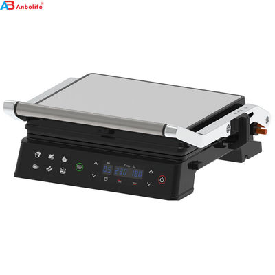 Elektrischer Kontakt Bbq Rauchloser Grill Haushaltsgerät zum Kochen Trennbarer 4/6 Scheiben Panini Maker
