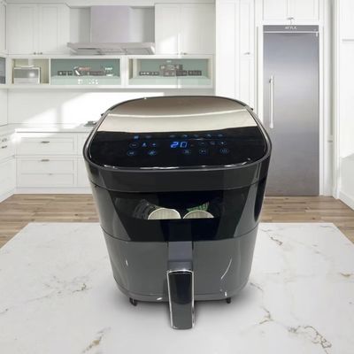 6l Smart Air Fryer Ofen Edelstahl Multifunktionelle Kleine Quadrat gesunde Elektro für den Haushalt