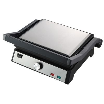 2000 Watt elektrische digitale Großkontakt-Grill ohne Rauch Grill Hausgerät zum Kochen Trennbarer 4/6 Scheiben Panini Maker