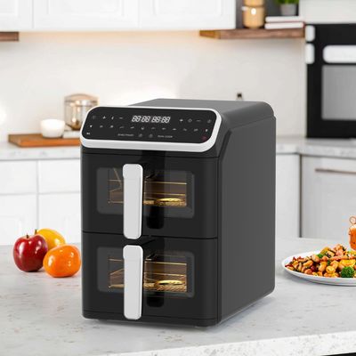 Kunststoffquadrat 1800 Watt Digital Airfryer App gesteuert
