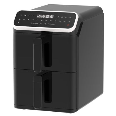 Kunststoffquadrat 1800 Watt Digital Airfryer App gesteuert
