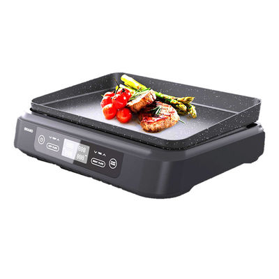 2 Slice Deep Xxl Grill Sandwich Maker Einstellbarer Temperaturregler Trennbare Stromquelle Ptfe Haushaltsgebrauch