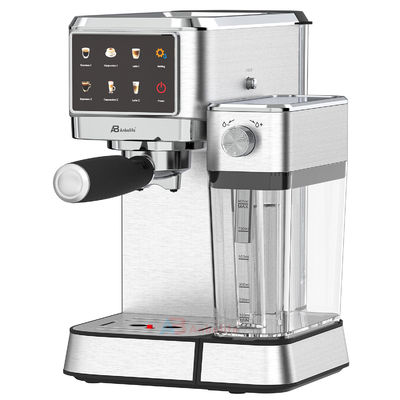 Anbo Big Touch Screen Steuerung Cappuccino Espresso Kaffeemaschine Multifunktionelle mit Schleifmaschine