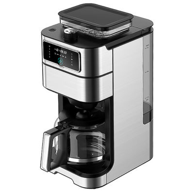 Anbo Big Touch Screen Steuerung Cappuccino Espresso Kaffeemaschine Multifunktionelle mit Schleifmaschine